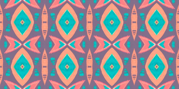 Seamless ethnic background. Geometric aztec pattern. — Stock Photo, Image