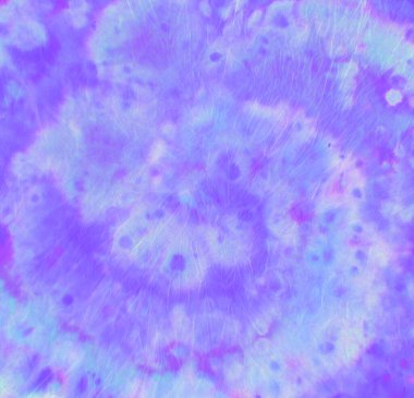 Spiral Serin Boya. Renkli Mürekkep Tasarımı. Batik Çemberi