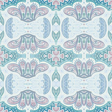 Halı desenli süs. Kusursuz Türk etnik dokusu.