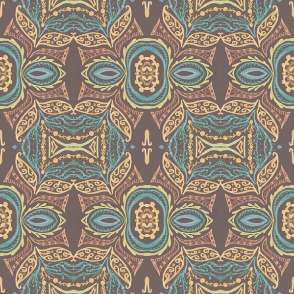 Κλασικό μοτίβο δαμάσκηνου. Βίντατζ μπαρόκ φόντο. Antique αναγεννησιακή διακόσμηση σχεδιασμό. — Φωτογραφία Αρχείου