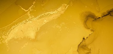 Altın Sıvı Sanat. Mermer Soyut Arkaplan.