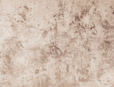 Tehlike grunge yüzeyi. Eski kağıt arkaplanı boya. Kadim kazı kazan duvarı. Pis grunge kumaşı. Retro paslı malzeme.