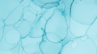 Pastel Sıvı Sıvı. Mavi Bulut Gradyanı