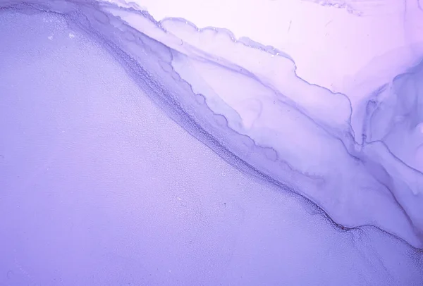 Пурпурные волны жидкой краски. Метеорит роскоши — стоковое фото