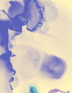 Düğün kartı şablonu. Pembe Pastel Sıvı Suyu.