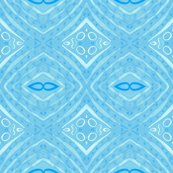 Mosaico blu olandese. Astratto sfondo azulejo. Design maiolica vintage. — Foto Stock