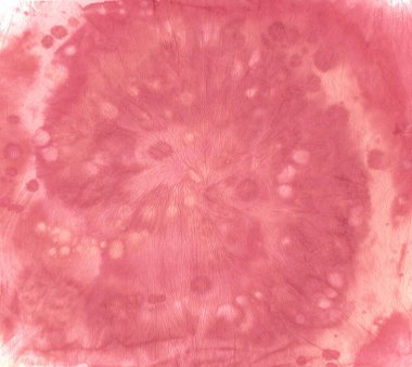 Kırmızı kravat boyası girdabı. İçinde hippi dokusu olan