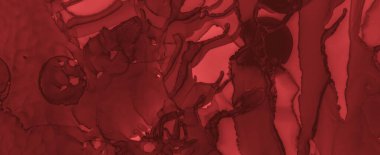 Grunge Kan Arkaplanı. Gül Mürekkebi Duvar Kağıdı.