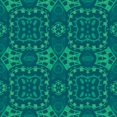 Retro mozaik desen. Soyut geometrik etnik arkaplan.