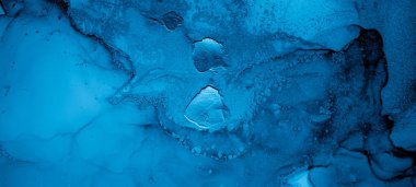 Karıştırma Mürekkebi. Akışkan Duvar Kağıdı. Çivit Mermer