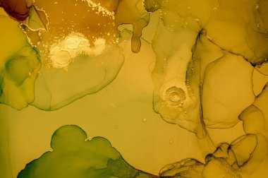 Altın Sıvı Sanat. Soyut Mermer Duvar Kağıdı.