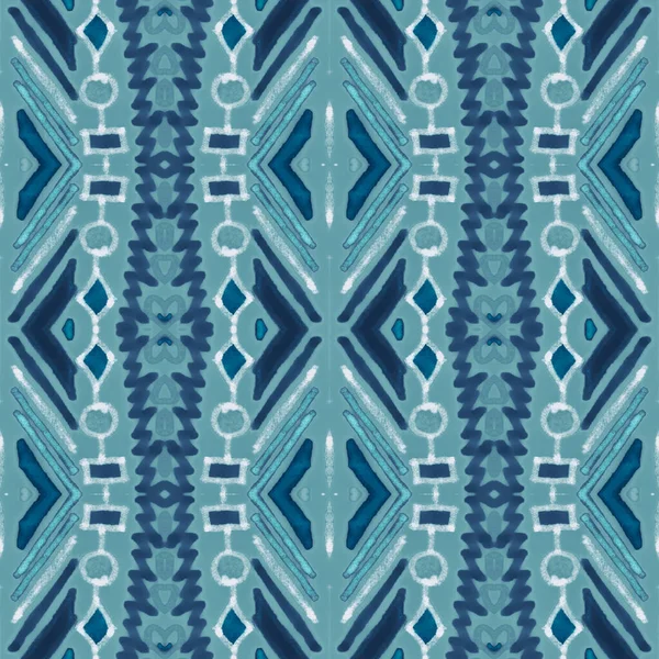 Navajo seamless pattern. Hand drawn ethnic background. — Stock Photo, Image