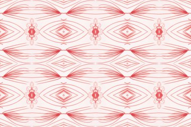 Çiçek desenli bir el çizimi. Kusursuz soyut batik izi.