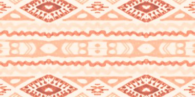 Kusursuz Peru deseni. El çizimi Aztek illüstrasyonu.