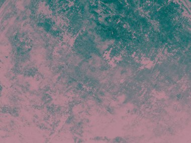 Zorlu bir geçmişi var. Eski toz malzemesi. Soyut tebeşir kumaşı. Mavi kırmızı grunge yüzeyi. Paslı sıçramayı üstüste koy.