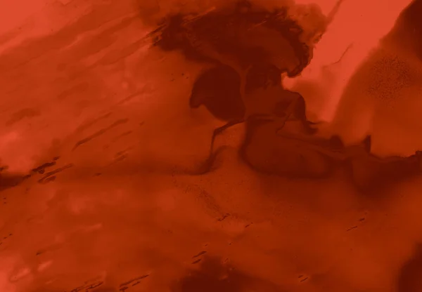 血のスプラッター。水彩画の背景。ハロウィン — ストック写真