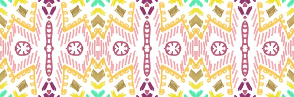 Suluboya Mozaik Desen Geometrik Grunge Kumaş Soyut Oryantal Arabesk Seramiği — Stok fotoğraf