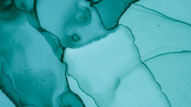 Pastel Sıvı Tasarımı. Mavi Okyanus Gradyanı Soyutlaması. Teal Pastel Akış Sıvısı. Mavi Duman Modern Soyutlama. Suluboya Arkaplan. Suluboya Dalga İllüstrasyonu. Mürekkep Lekeleri Deseni.