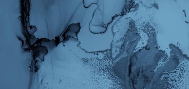 Mürekkep Renkleri Karışık Su. Art Wave Arkaplanı. İndigo Alkol Örnekleri. Mürekkep Renkleri Karışımı. Okyanus boyası. Mavi Sıvı Boyama. Petrol Soyut Yazdırma. Çağdaş Grunge Kağıdı. Mermer Karıştırma Mürekkebi.