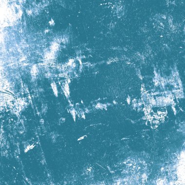 Metalin pürüzlü grunge dokusu. Retro taneli duvar kağıdı. Yıpranmış çatlak etkisi. Mavi grunge yüzeyi. Eski bir su sıçraması. Soyut tebeşir arkaplanı. Pis grunge malzemesi..