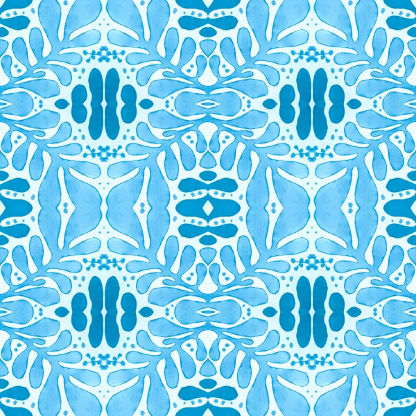 スペインのパターン シームレスなポータルセラミック イタリア系の人物 スペインタイルのデザイン アラベスク装飾床 ヴィンテージのマヨリカやアズレージョモザイクのテクスチャ 花柄スペイン語 — ストック写真