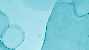 Suluboya Dalga Arkaplanı. Mürekkep lekesi dokusu. Çağdaş Boya Duvar Kağıdı. Pastel Sıvı Sıçratma. Mavi Deniz Modern Soyutlama. Yeşil Pastel Sıvı. Mavi Bulut Moda Soyutlaması.