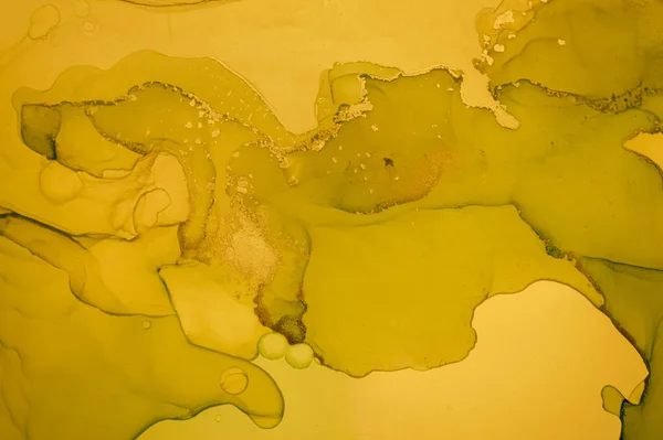Gold Fluid Art. Marble Liquid Background. Alcohol Ink Design. Abstract Paint. Fluid Art. Grunge Wave Illustration. Glitter Watercolor Wall. Yellow Acrylic Oil Wallpaper. Abstract Fluid Art.