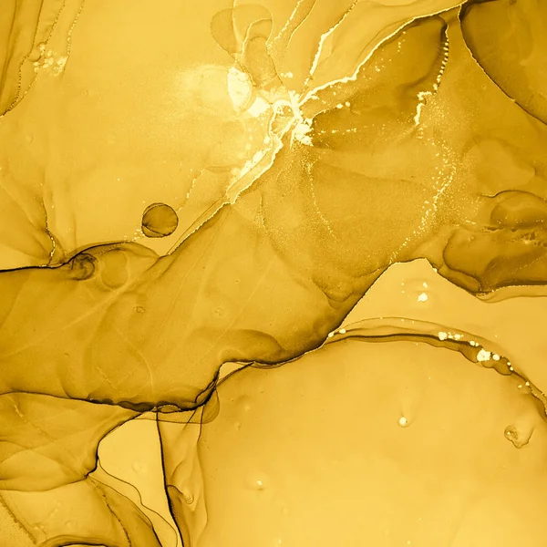 Altın Sıvı Sanat. Mermer Soyut Arkaplan. Akrilik Yağlı Boyama. Sıvı boya. Sıvı Sanat. Grunge Wave İllüstrasyonu. Sarı suluboya damlaları. Altın Alkol Mürekkebi Duvar kağıdı. Mermer Sıvı Sanatı.