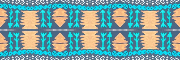바다없는 원시적 나바호족의 봅시다 빈티지 패턴이야 손으로 멕시코 디자인 Grunge — 스톡 사진