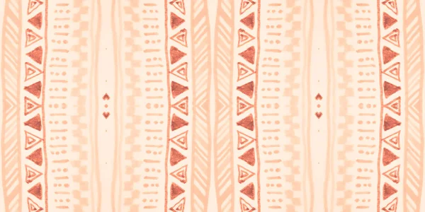 Cinta Tribal Dibujada Mano Diseño Geométrico Indio Para Tela Textura — Foto de Stock