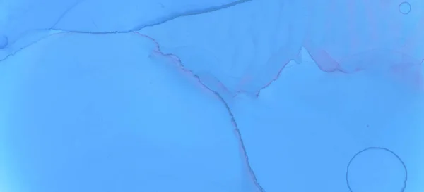 Синий Современный Фон Модный Чернила Пятна Мрамора Пастельная Вода Абстрактная — стоковое фото