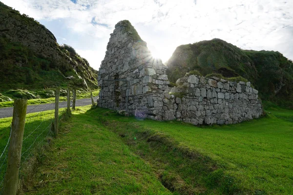 Malin Well Old Church Förstörd Kyrka Malin Head Grevskapet Donegal — Stockfoto