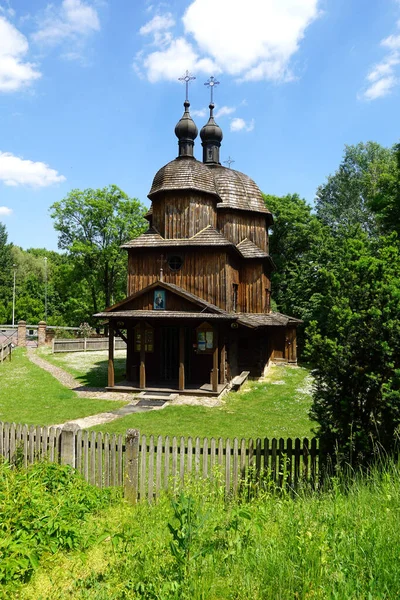 Ortodoxní Kostel Skanzenu Lublin Polsko 2022 — Stock fotografie