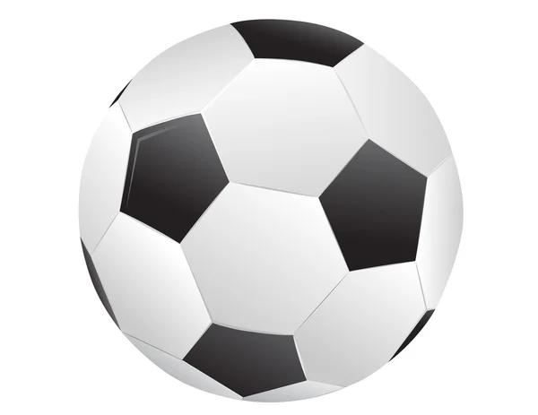 Balón de fútbol Vector De Stock