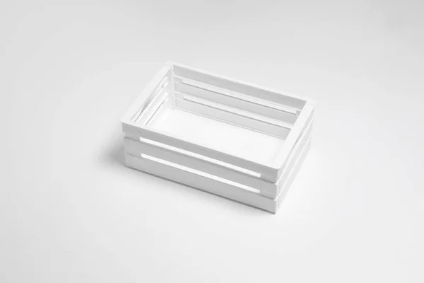 Plastic Food Storage Box Isolated White Background High Resolution Photo — Zdjęcie stockowe