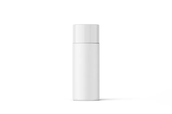 Spray Bottle Met Glanzende Dop Geïsoleerd Witte Achtergrond Weergave Mock — Stockfoto