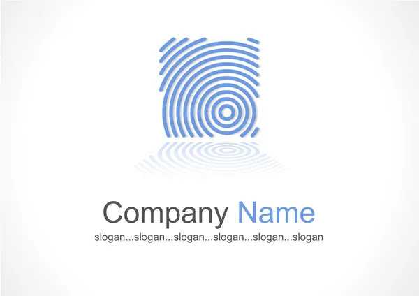 Concepto de logotipo de empresa — Vector de stock