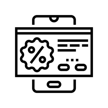 özel teklif satırı vektör illüstrasyonu