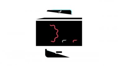 Ticaret ve Çevrimiçi Alışveriş Rengi Canlandırması