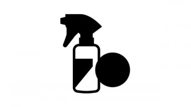 Hayvan Ürünleri Gıda siyah çizgi animasyonu