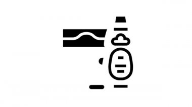 Deterjan Organik Çamaşır Sabunu siyah çizgi animasyonu