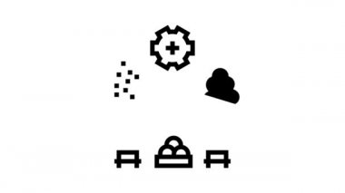 Peyzaj Tasarımı ve Aksesuarları siyah çizgi animasyonu