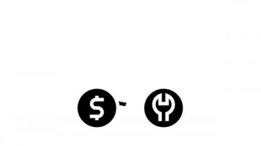 Elektronik Onarım Kabartma simgesi canlandırması