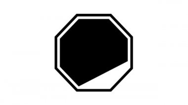 RFid Chip Teknoloji simge animasyonu