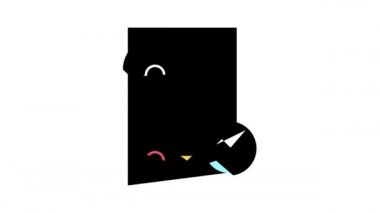 boş hayvan rengi canlandırması için belge ya da sertifika