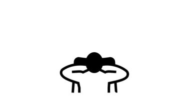 konforlu insanlar satır değer simgesi canlandırması