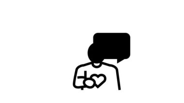 Aşk çizgisi animasyonu olan bir tavşan hakkında konuşan insanlar.