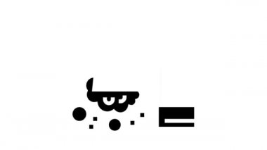 fırça ve temizlik sıvı kabartma canlandırması