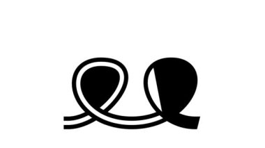 örgü çizgisi simge canlandırması