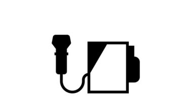 pos terminal uçbirim simgesi canlandırmalı barkod tarayıcı